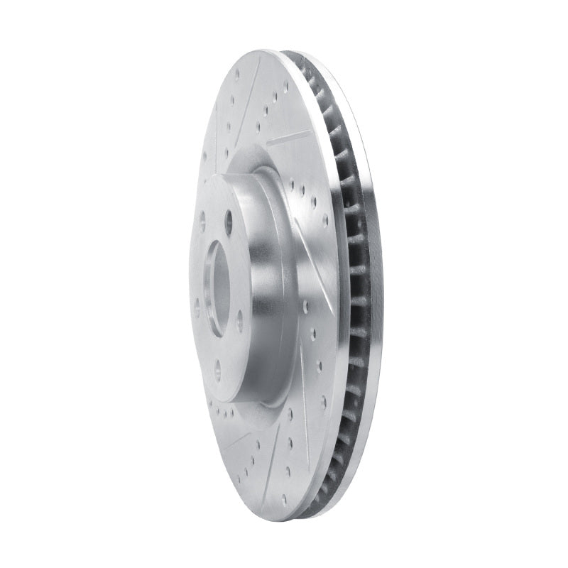 DFC 20-25 Ford Escape Front Left Drilled & Slotted Silver Brake Rotor