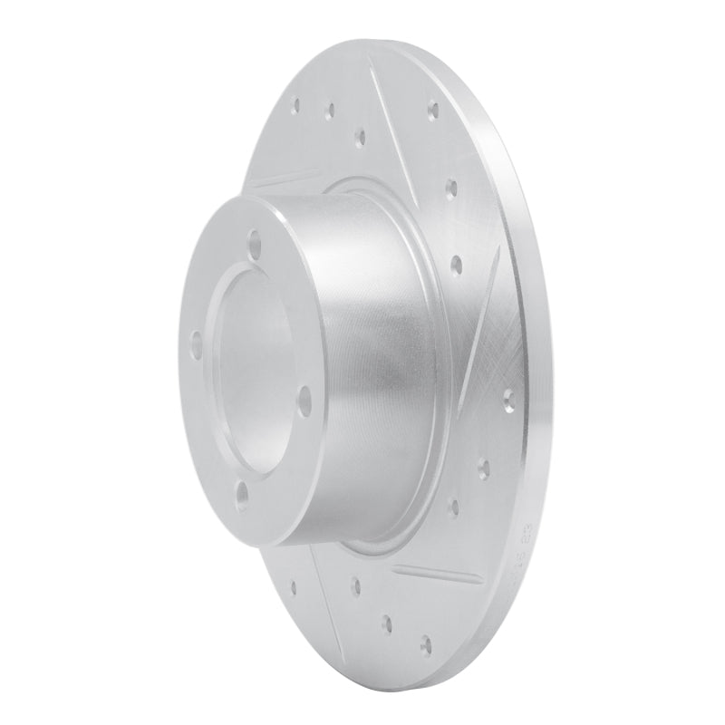 DFC 67-74 Opel Manta Front Right Drilled & Slotted Silver Brake Rotor