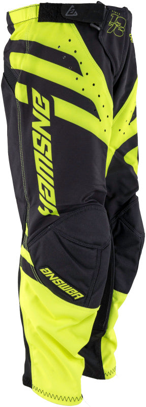 Answer 25 Arkon Nitrus Pants Black/Hyper Acid Youth Size - 24