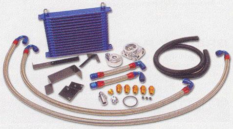 GReddy 93-97 Toyota Supra (JZA80) 2JZ-GTE 16-Row Oil Cooler Kit