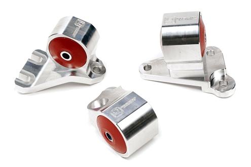 Innovative 96-00 Civic B/D Series Silver Aluminum Mount 75A Bushing (LH Side Mount Only)