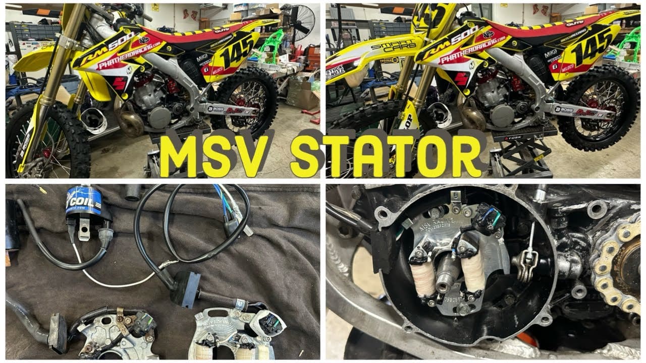 Fan-Made Video: MSV RACING ADJUSTABLE STATOR INSTALLATION | HONDA CR 500 | RMZILLA 500 | HOW TO
