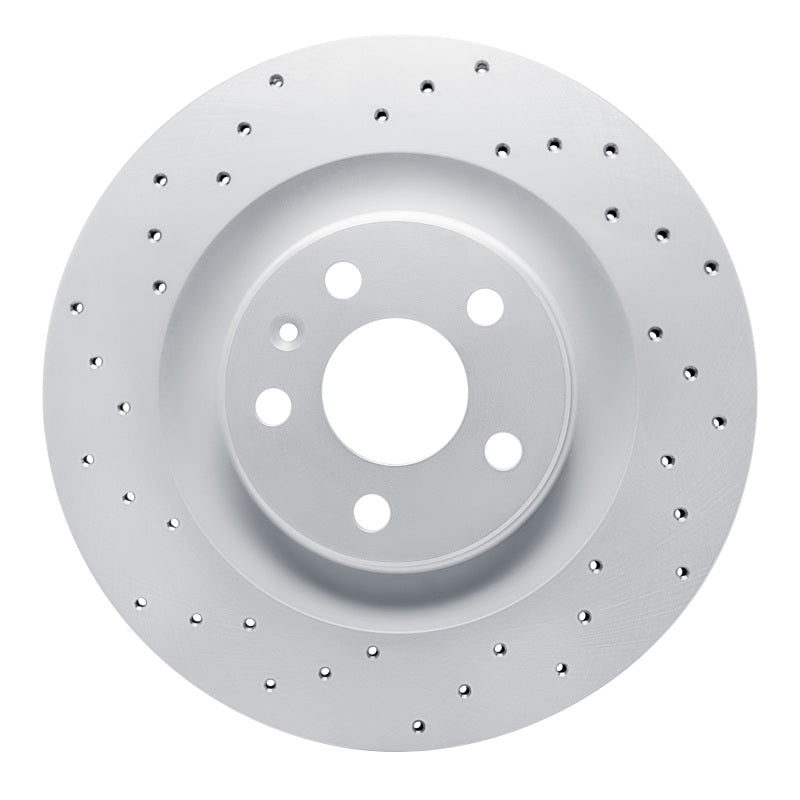 DFC 16-26 Volvo V60 Cross Country Rear Left Drilled Geoperformance Rotor