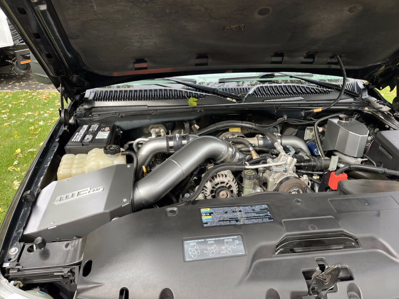 Wehrli 01-04 GM Duramax LB7 4in Intake Kit - Bronze Chrome