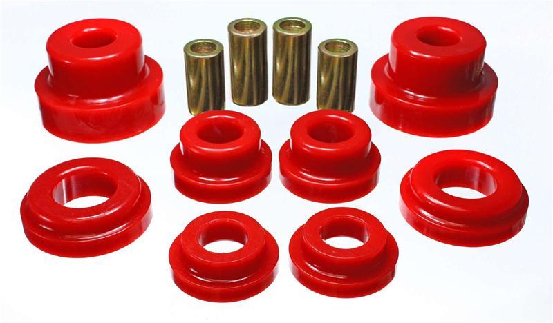 Energy Suspension 90-96 Nissan 300ZX Red Rear Sub Frame Set