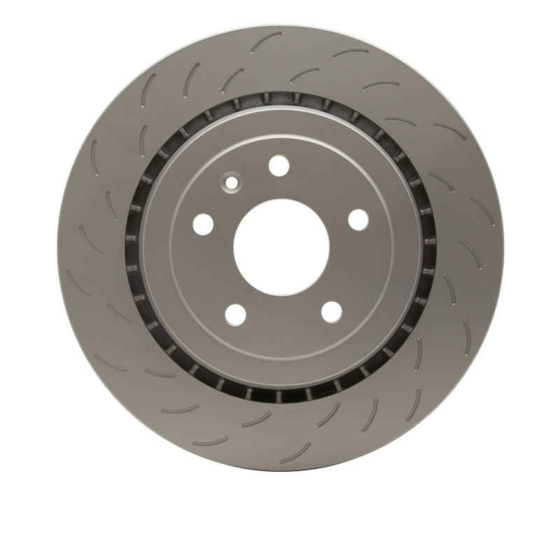 R1 15-19 Chevrolet Corvette Rear Slotted GeoSPEC Coated Rotor