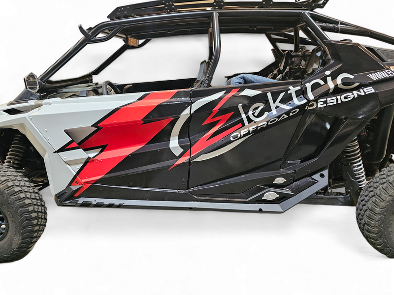 Elektric Offroad 2020-2025 Polaris Rzr Pro Xp Pro R Turbo R Volt Rocker Guards 4 Seat