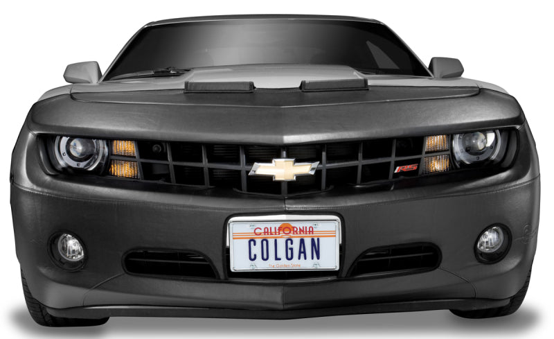 Covercraft 14-19 Corvette C7 Stingray Front End Bra with License Plate Opening Black Crush