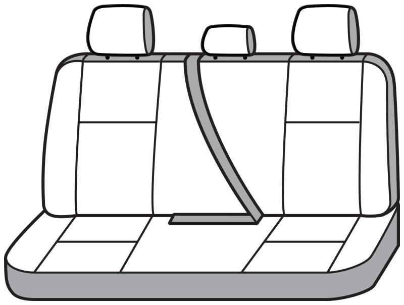 Covercraft 19-24 Dodge RAM 2500/3500 Endura PrecisionFit Custom Second Row Seat Covers - Tan/Tan