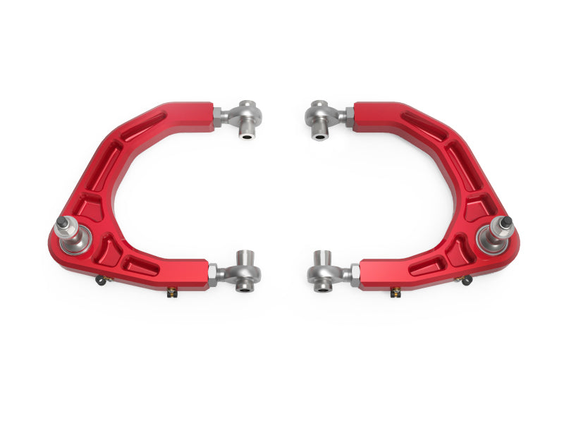 aFe Control 05-23 Toyota Tacoma Upper Control Arms - Red Anodized Billet Aluminum