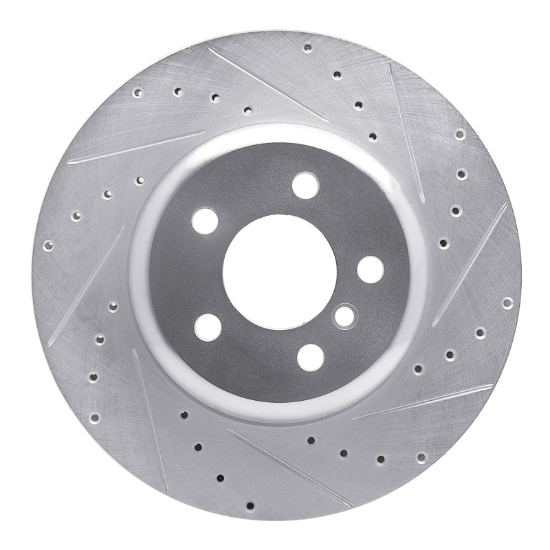 DFC 13-21 BMW M240I Coupe & Convertible Rear Right Drilled & Slotted Silver Brake Rotor