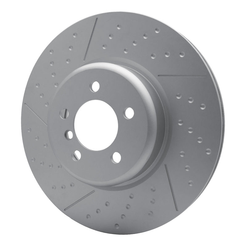 R1 13-20 BMW 435I Front Dimpled & Slotted GeoSPEC Coated Rotor