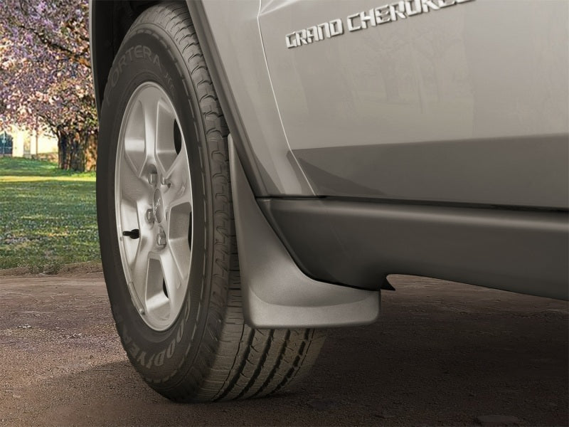 WeatherTech 11-16 Jeep Grand Cherokee No Drill Mudflaps - Black