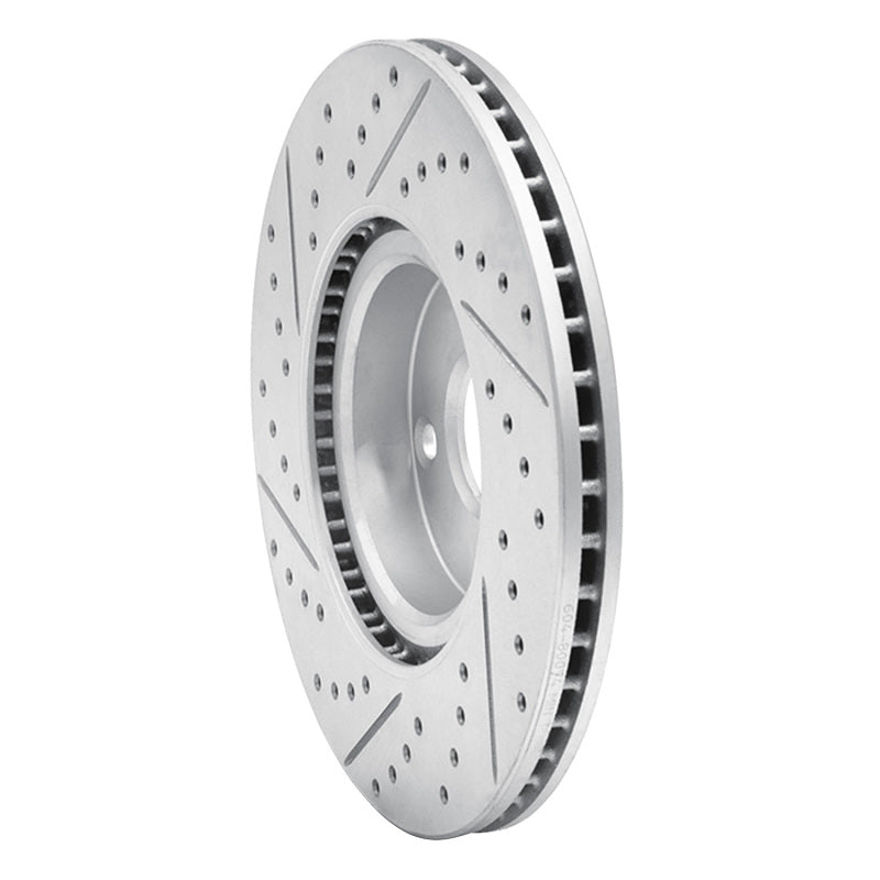 R1 16-25 Mazda MX-5 Miata Front Right Drilled & Slotted Geo-Carbon Rotor
