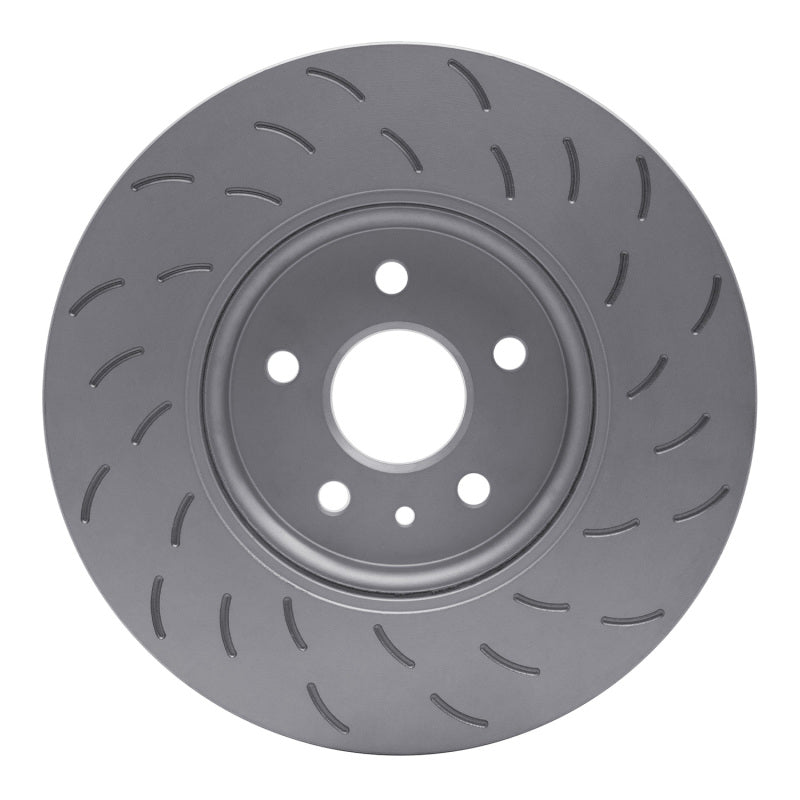 R1 16-19 Chevrolet CRUZE Right Front Slotted GeoSPEC Coated Rotor