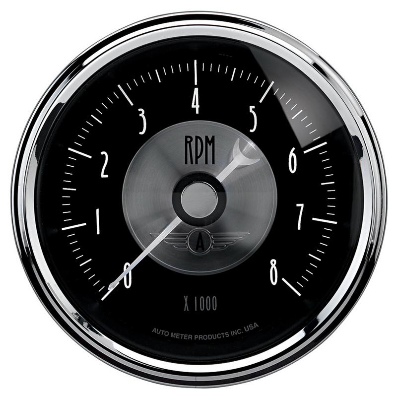 Autometer Prestige Series 52mm 100-250 Deg F Short Sweep Electronic Water Temperature Gauge