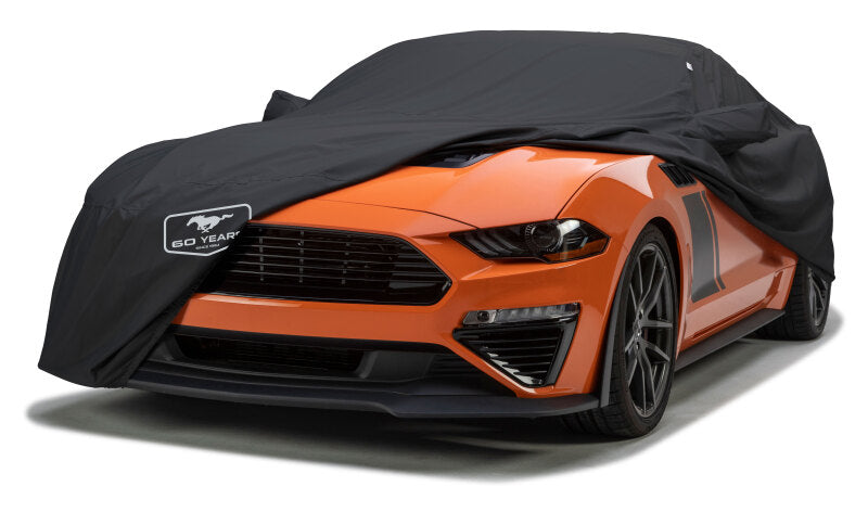 Covercraft 65-68 Mustang Custom WeatherShield HP Car Cover with Mustang 60th Anniversary logo