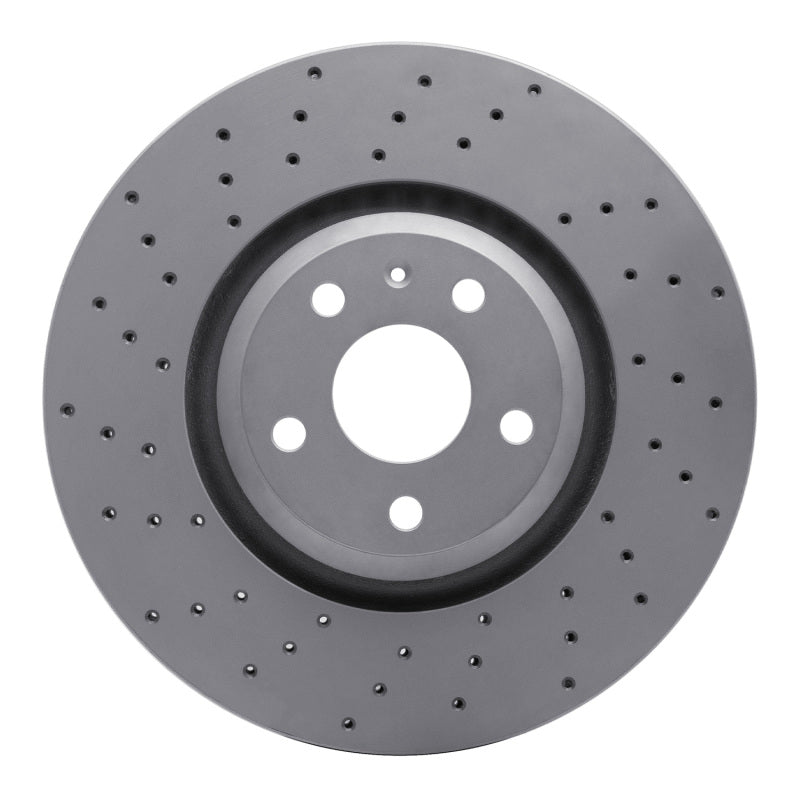 DFC 12-15 Audi Tts Quattro Front Left Drilled Geoperformance Rotor