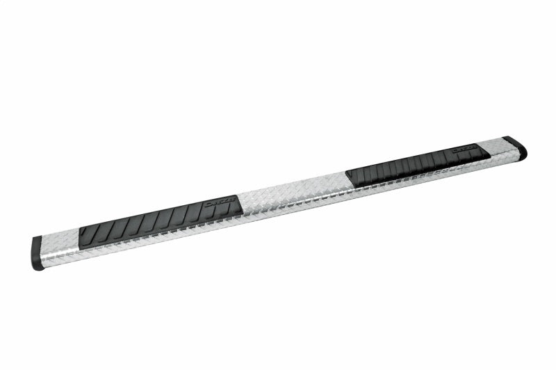 Dee Zee Universal Tubes - 6In Oval - Brite Tread Aluminum (CrewCab)