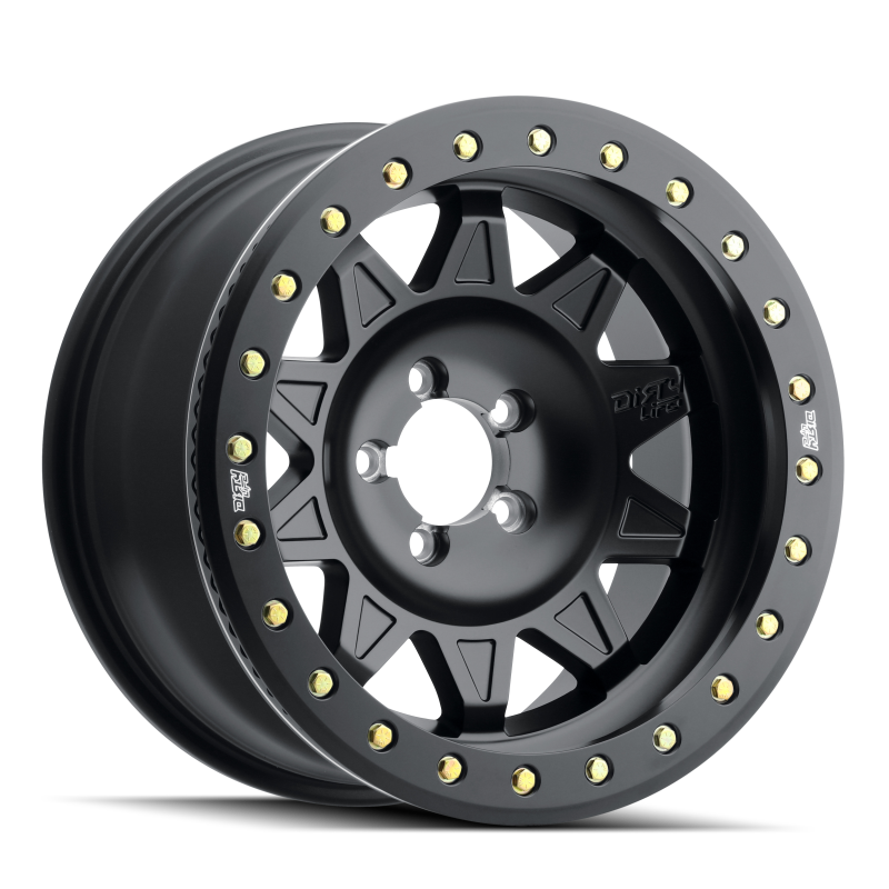 Dirty Life 9302 Roadkill Race 14x7 / 4x156 BP / 13mm Offset / 131.1mm Hub Machined Wheel - Beadlock