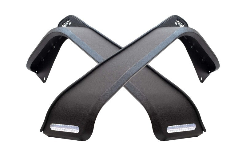 Fishbone Offroad 2018+ Jeep Wrangler JL/JLU/2020+ Gladiator JT Alum Front Fender Flares - Black