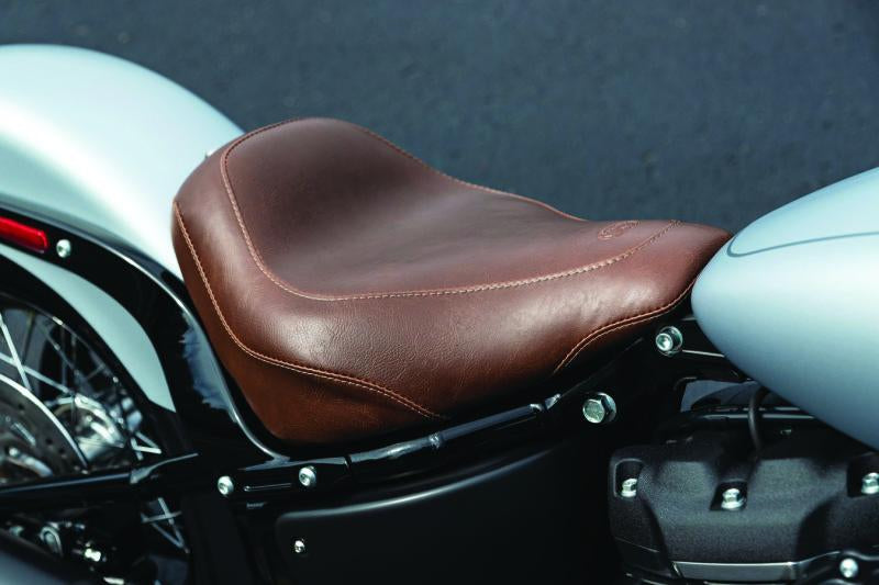 Mustang 18-21 Harley Softail Slim Wide Tripper Solo Seat - Brown