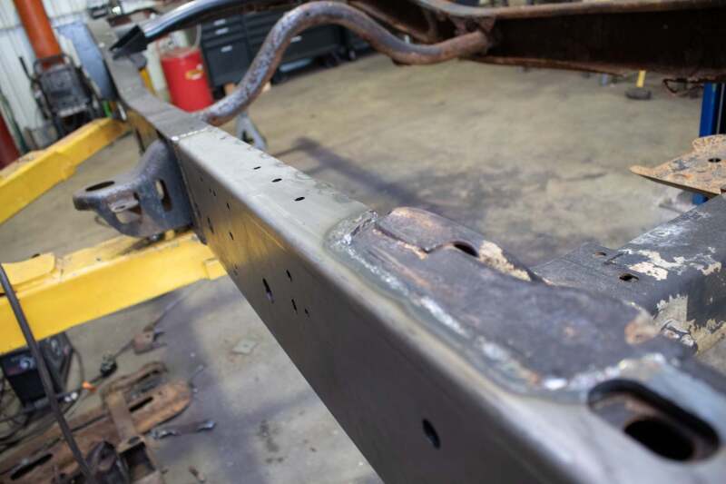 Rustbuster Center Forward Frame Section Left Side