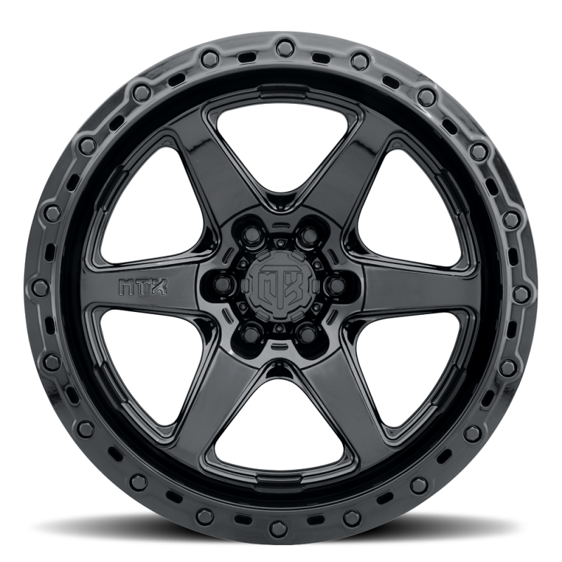 MTX Spitfire 6 Gloss Black 20x10in / 6x135 BP / -18mm Offset / 87.1mm Bore
