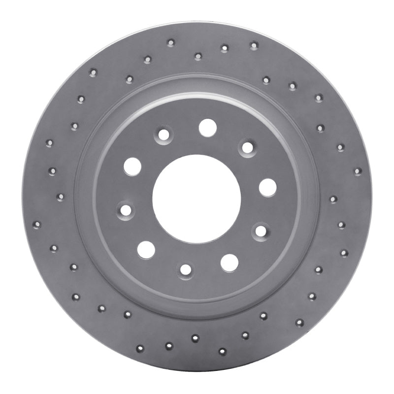 DFC 16-25 Buick Envision Rear Left Drilled Geoperformance Rotor