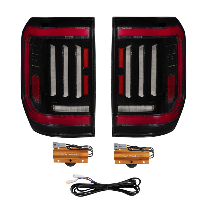 Form Lighting 22-24 Ford Maverick LED Tail Lights Red (pair)