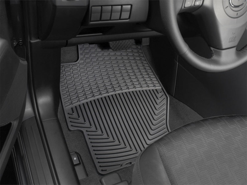 WeatherTech 03 Honda Civic Hybrid Front Rubber Mats - Black