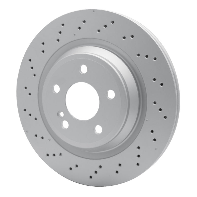 R1 13-20 Mercedes-Benz SL400 Rear Drilled Carbon Alloy GeoMET Rotor