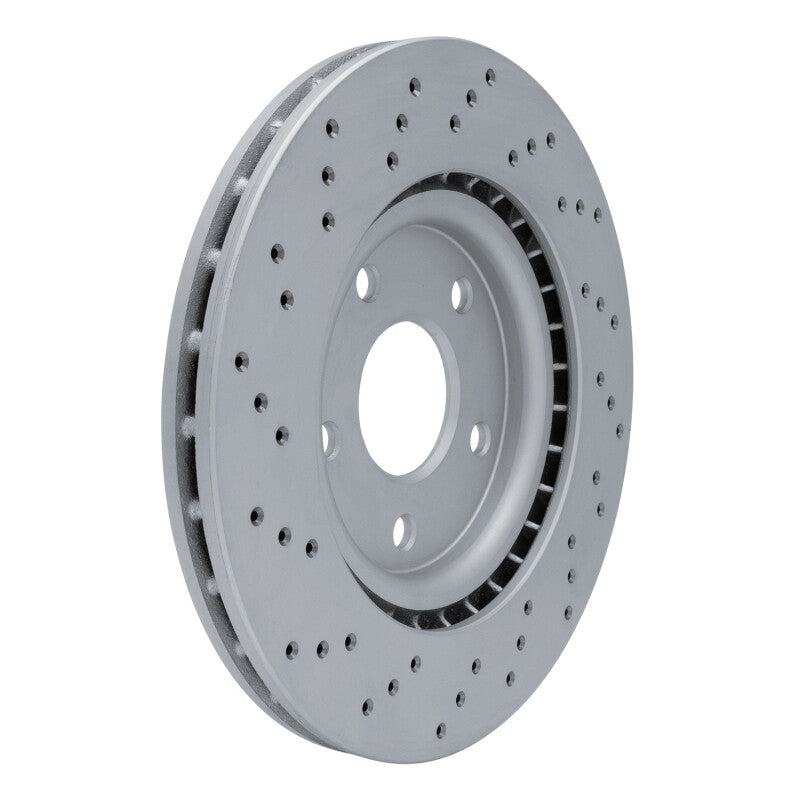 DFC 12-25 Chrysler Town & Country Front Right Drilled Geoperformance Rotor