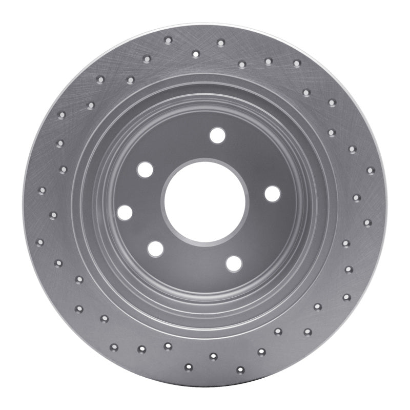 DFC 02-25 Nissan Juke Rear Right Drilled Geoperformance Rotor