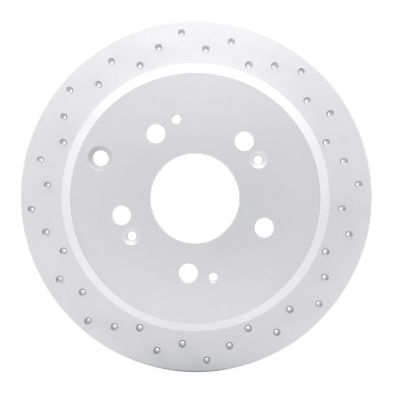 DFC 05-10 Honda Odyssey Rear Left Drilled Geoperformance Rotor