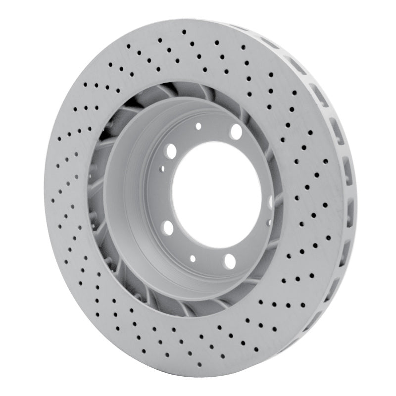 DFC 98-98 Porsche 911 Left Rear Drilled Hi-Carbon Alloy Geomet Coated Rotor