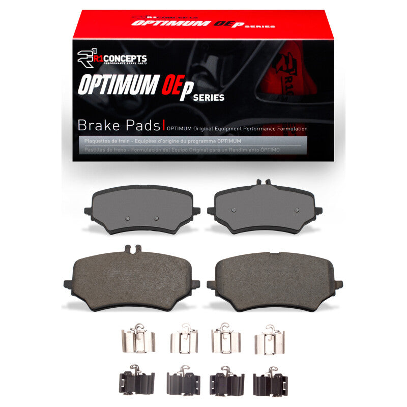 R1 2022-2025 Mercedes-Benz EQE 350+ SUV Rear R1 Optimum OE Pads & Hardware Kit