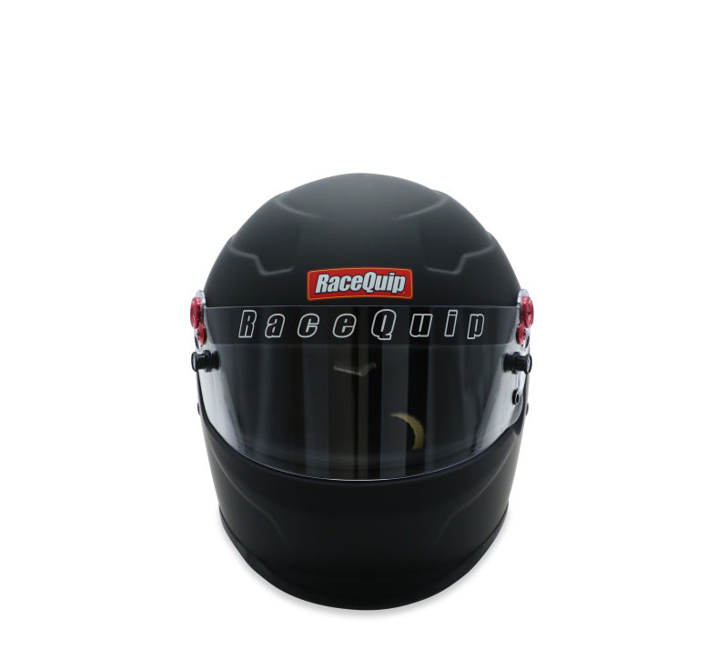 RaceQuip PRO25 SA2025 FLBLK LRG HELMET
