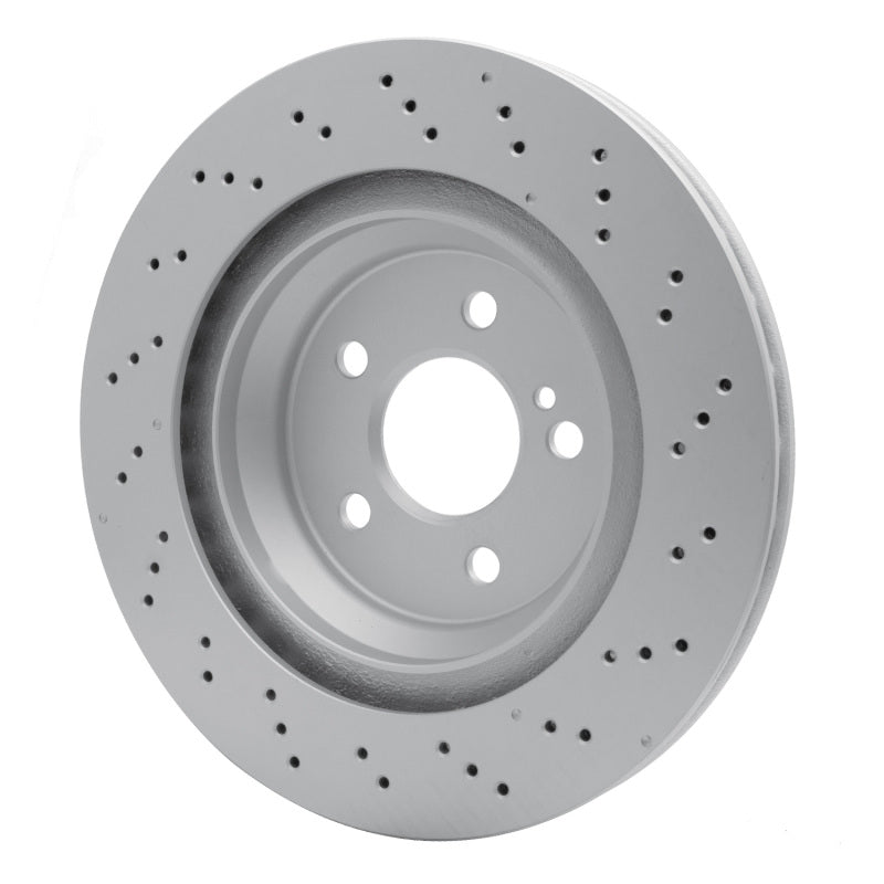 R1 13-20 Mercedes-Benz SL400 Rear Drilled Carbon Alloy GeoMET Rotor