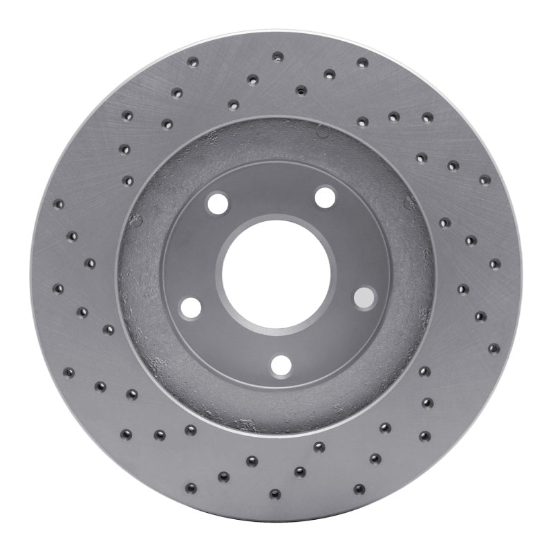 DFC 02-06 Infiniti I35 Front Right Drilled Geoperformance Rotor