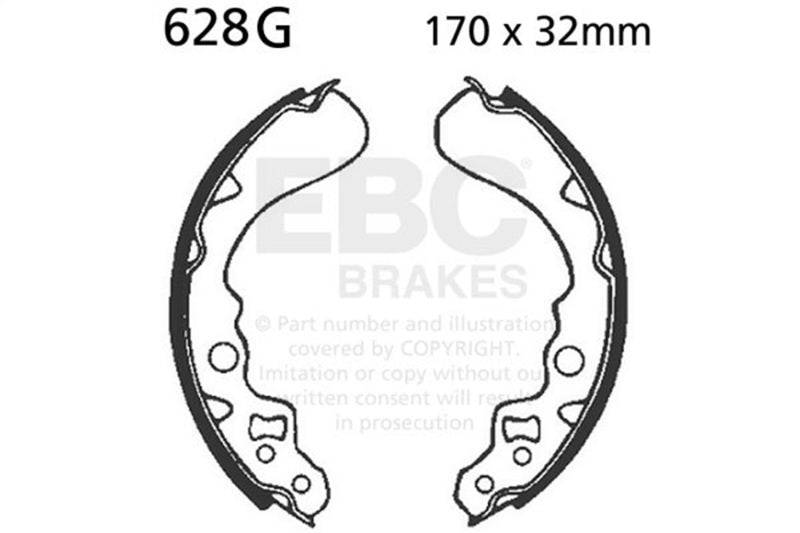 EBC 92-95 Kawasaki KAF 300 Mule 500 Front Left/Right Sintered HH Brake Pads