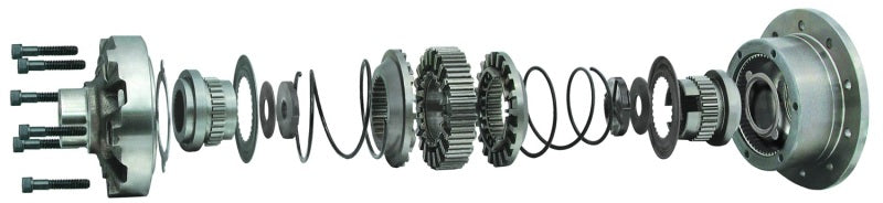 Eaton Detroit Locker Differential 30 Spline 1.30in Axle Shaft Diameter 2 Pinion Front 8in Rear 8in