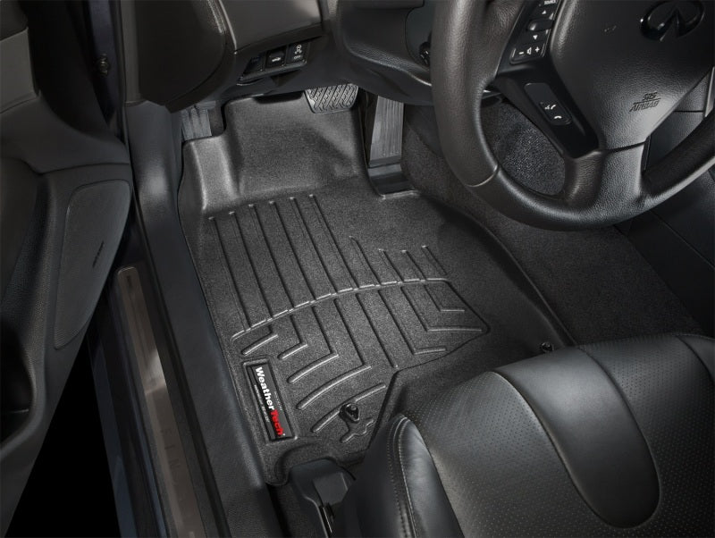 WeatherTech 09-13 Infiniti G Front FloorLiner - Black