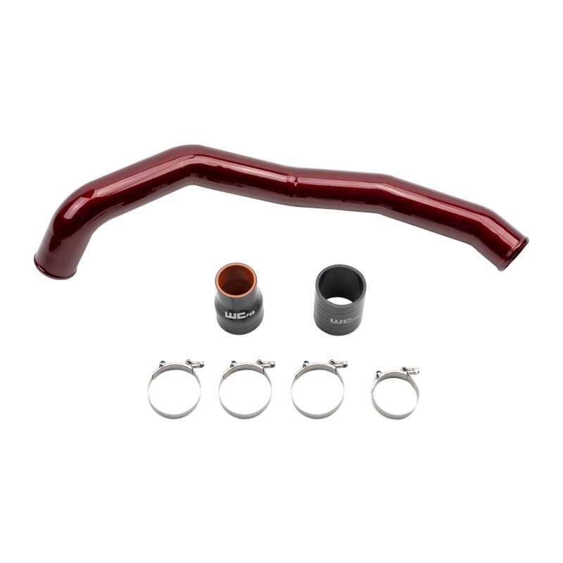 Wehrli 01-04 GM Duramax LB7 Driver Side 3in Intercooler Pipe - Kiwi Green