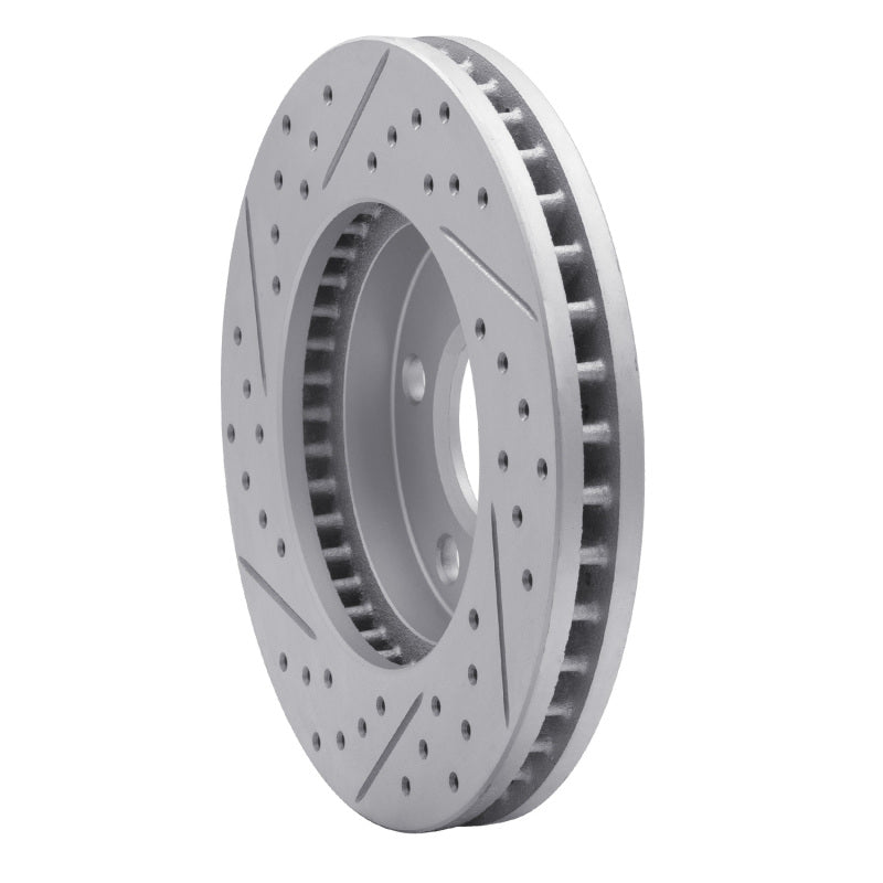R1 90-97 Buick Park Avenue Front Right Drilled & Slotted Geo-Carbon Rotor