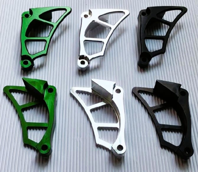 MSV Racing Billet Case Saver/Sprocket Guards for the ’88-’91 KX125 image 0