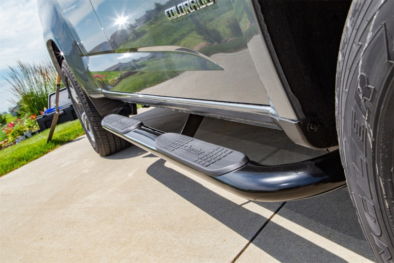 Dee Zee 09-2022 Dodge/Ram Ram Tubes - 4In Oval Black Steel CrewCab