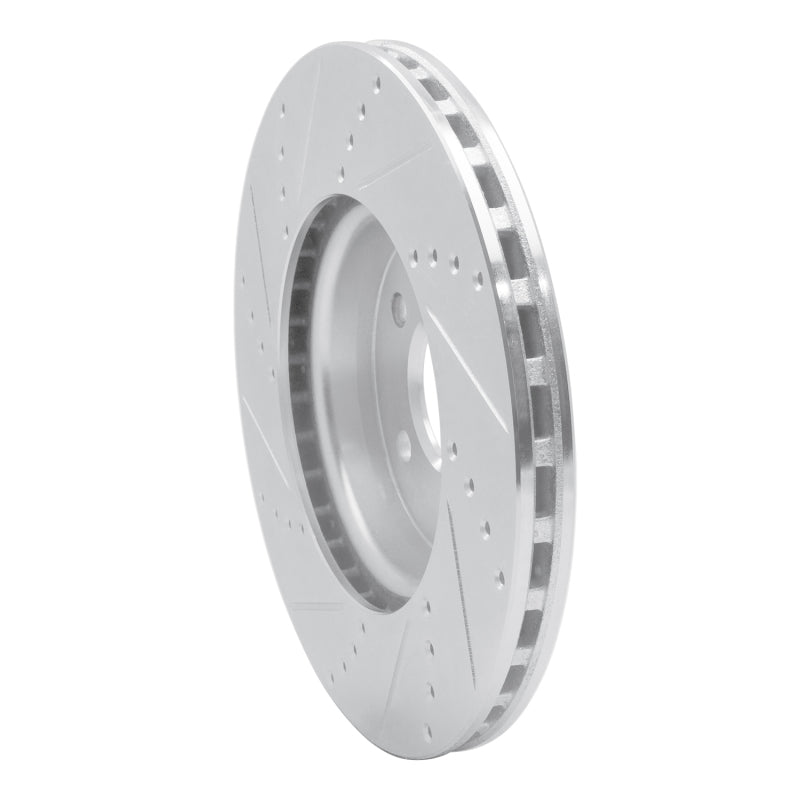 DFC 08-25 Audi A5 Sportback Front Right Drilled & Slotted Silver Brake Rotor