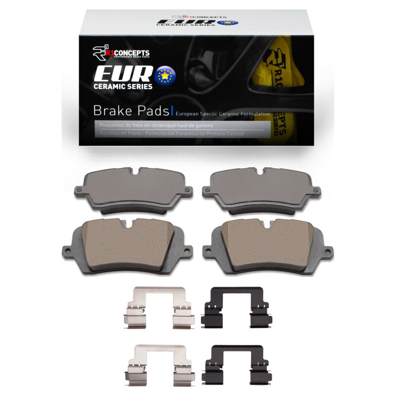 R1 2013-2025 Land Rover Range Rover Sport Rear R1 Euro Ceramic Pads & Hardware Kit