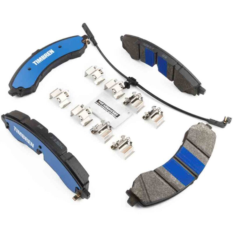 Timbren 20-26 Chevy Silverado 2500/3500 HD BES Severe Duty Semi-Metallic Brake Pads - Front & Rear